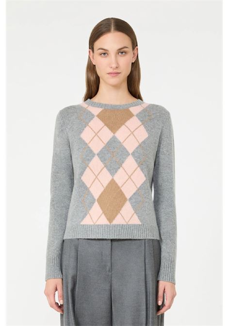 Maglia in lana e cachemire Argyle MAX MARA Studio | 2626366082600002